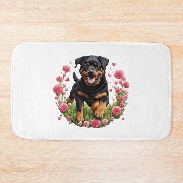 Item preview, Cute playful Rottweiler designed and sold by Kaleddis.