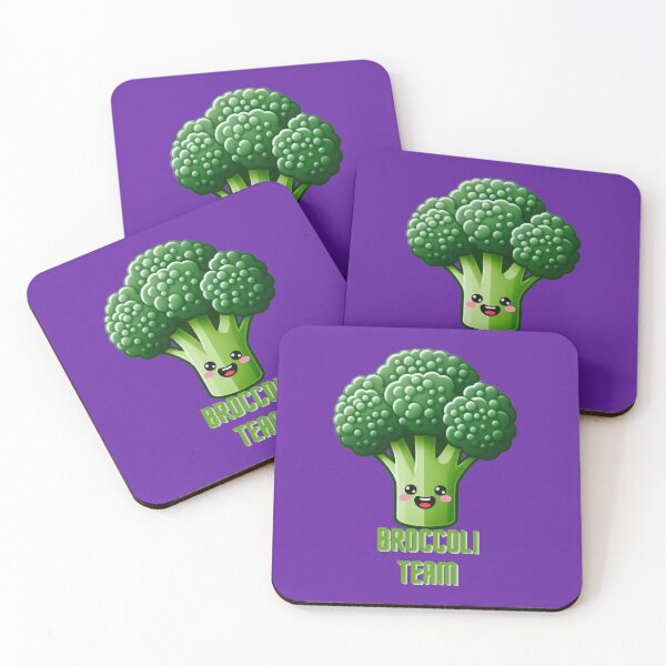 Item preview, Broccoli Team - Cute and Healthy designed and sold by Jolly-Drawings.
