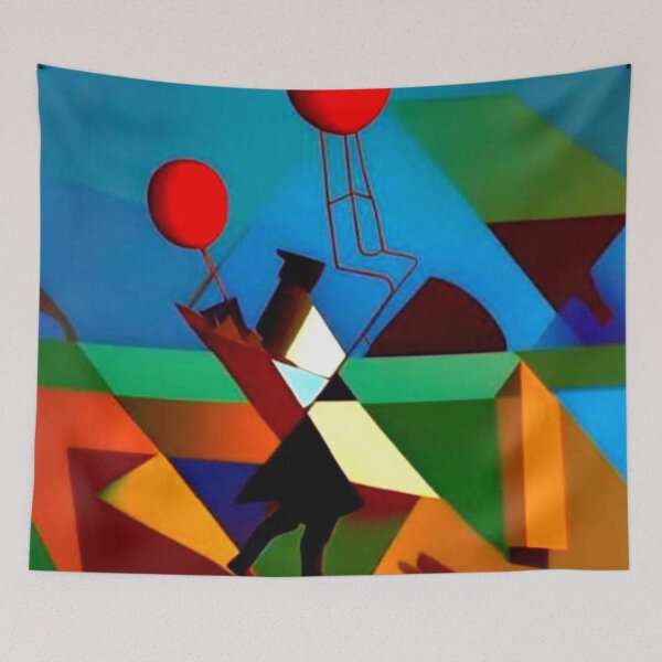 Artikelvorschau, Mädchen mit Luftballons entworfen und verkauft von George Hutton Hunter.