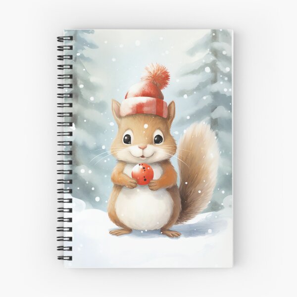 Item preview, Frosty Squirrel Forest designed and sold by cute-animals99.