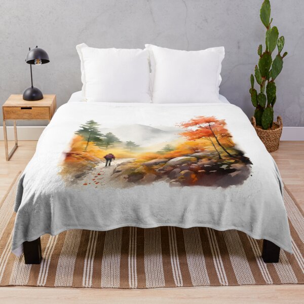 Item preview, Autumn Hiking in the Misty Mountains designed and sold by Shirtastically.