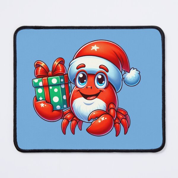 Item preview, Santa Claws: Bringing Joy from the Ocean Deep! designed and sold by Hibiskusmond.