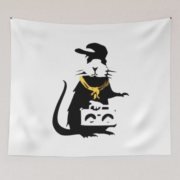 Item preview, Banksy Gangsta Rat designed and sold by Gianyyu.