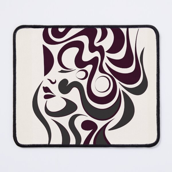 Item preview, Female abstract face the mystic Muse designed and sold by birasart.