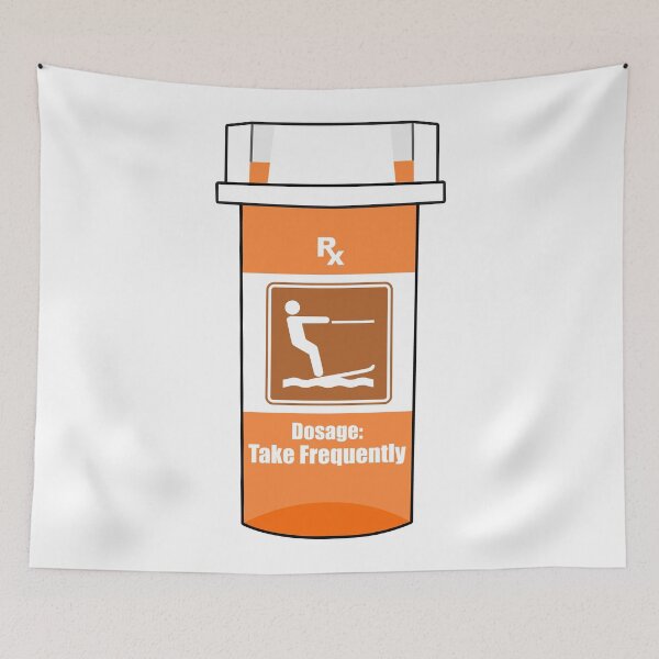 Item preview, Water Skiing Is My Drug designed and sold by Esskay Designs.