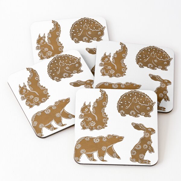 Item preview, Gingerbread Forest Animals designed and sold by StudioHK.