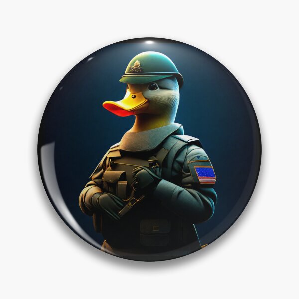 Item preview, Soldier Duck Welcomes the New Year designed and sold by GranitTR.