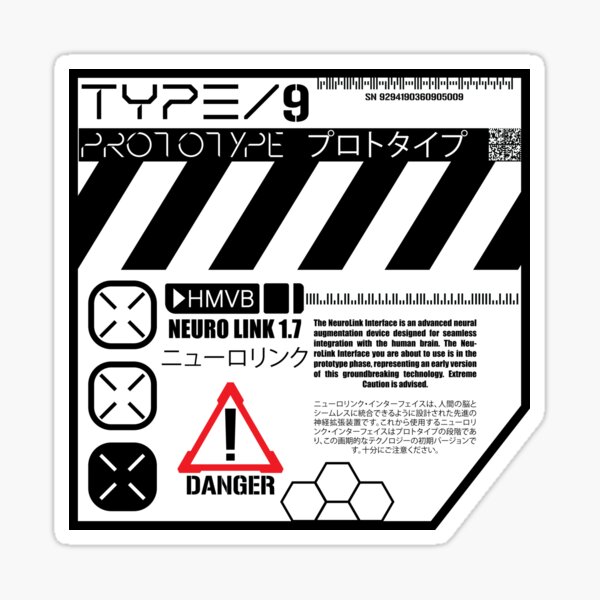 Artikel-Vorschau von Cyberpunk Prototype Type 9 Neuro Link, designt und verkauft von xKiiNG0x.