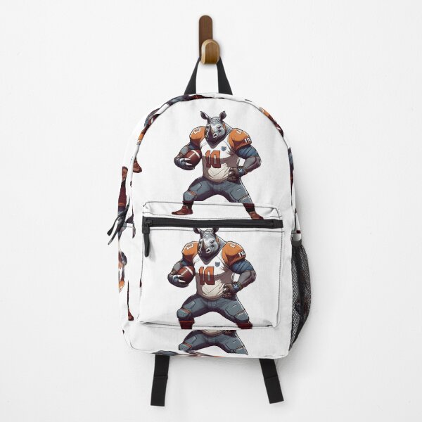 Item preview, Funny Cool Rhino Playing American Football For Athlete Coach designed and sold by BunBuntheDog-.