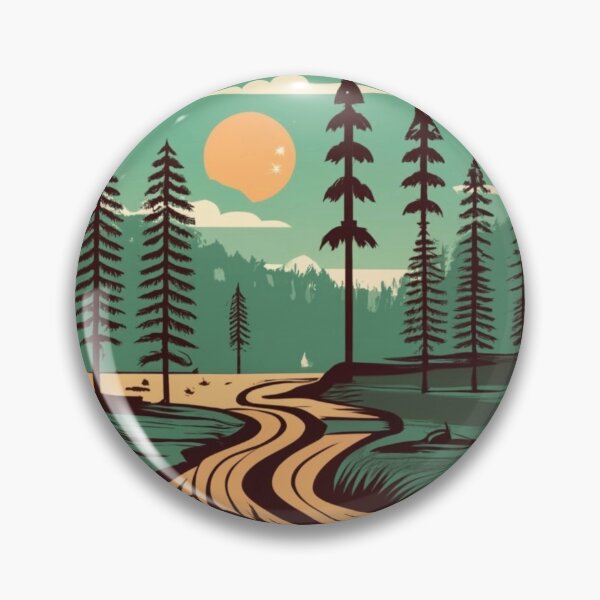 Item preview, Forrest path designed and sold by AImonk.