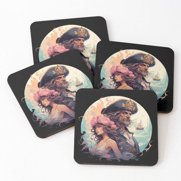 Item preview, Daughter of Pirate King sticker designed and sold by NatalieArtiste.