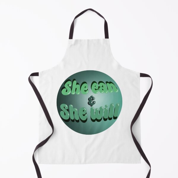 Item preview, She can & She will designed and sold by coloryourwings.