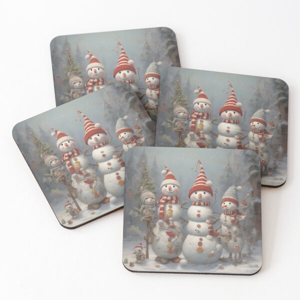 Item preview, Festive Frosty Friends designed and sold by Sadia  Jannat.