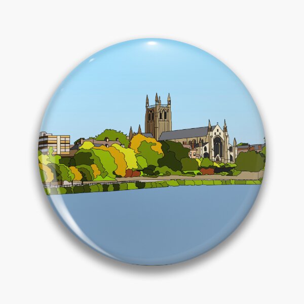 Item preview, Worcester Riverscape designed and sold by Coppersnout.