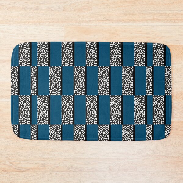 Item preview, Raindrops I Ocean Blue Half Brick Vertical designed and sold by CushyNest.