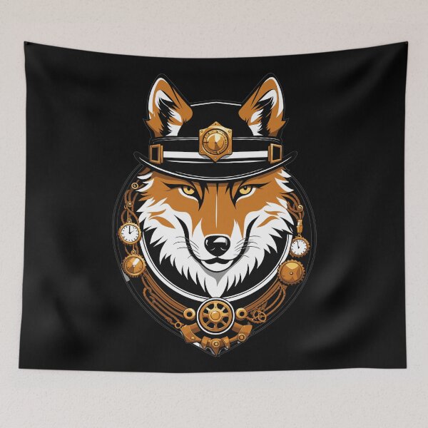 Item preview, Steampunk Police Officer Fox designed and sold by EternalDelight1.