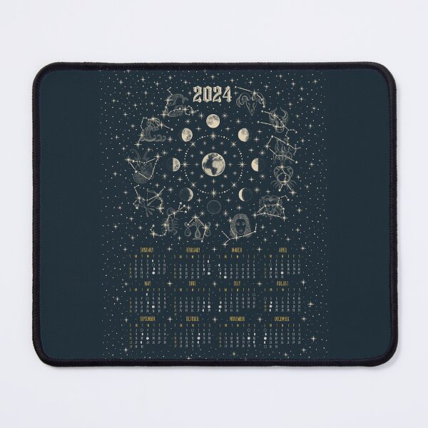 Item preview, 2024 calendar moonphases - Astrological signs designed and sold by me-coco-design.