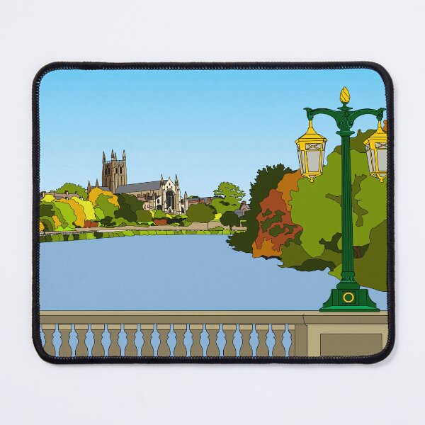 Item preview, Worcester Riverscape designed and sold by Coppersnout.