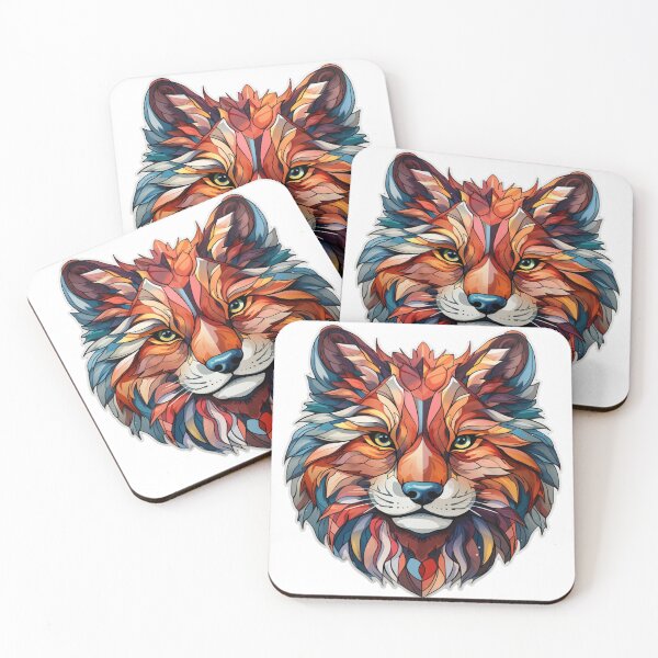 Item preview, Cool Iron on Patch Vivid Multicolor Animal Patch Design designed and sold by DigitalPrism-Co.