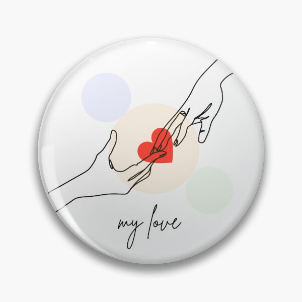 Item preview, Love Heart Couple Holding Hands  designed and sold by Asapusri.
