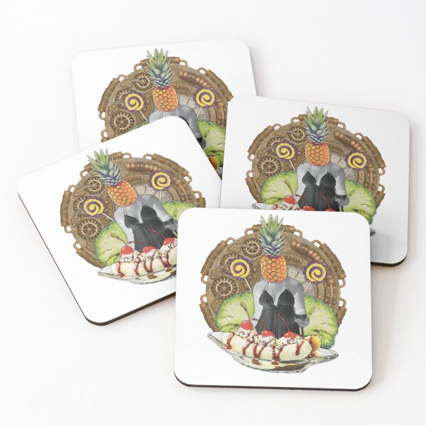 Item preview, Weird Food Time Collage Print designed and sold by Julia Sol.