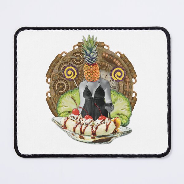 Item preview, Weird Food Time Collage Print designed and sold by Julia Sol.