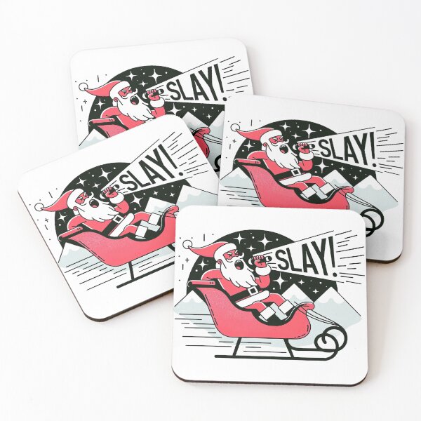 Item preview, Santa's Slaaaaaay designed and sold by ChaoticTees.