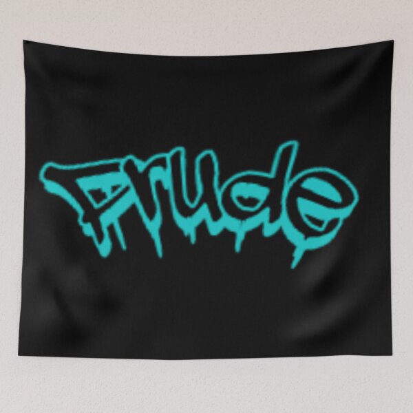 Item preview, Prude logo in black and blue graffiti style designed and sold by WorldOfWendyArt.
