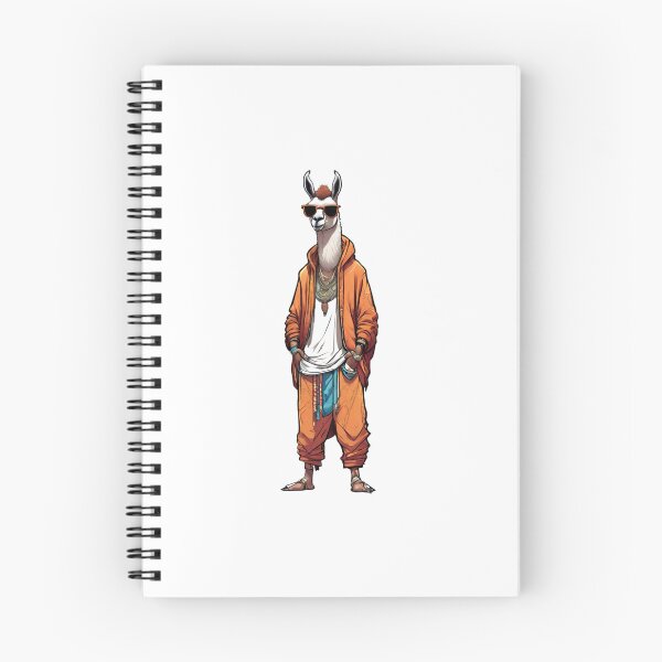 Item preview, Cute drip llama with luxury streetwear clothes designed and sold by ExtraSilver.