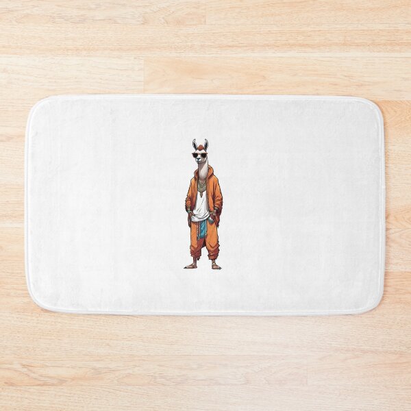 Item preview, Cute drip llama with luxury streetwear clothes designed and sold by ExtraSilver.