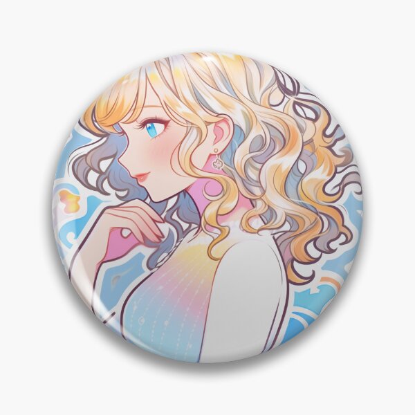 Item preview, Taylor Swift-inspired Japanese manga comic portrait digital art designed and sold by WILSONCSB.