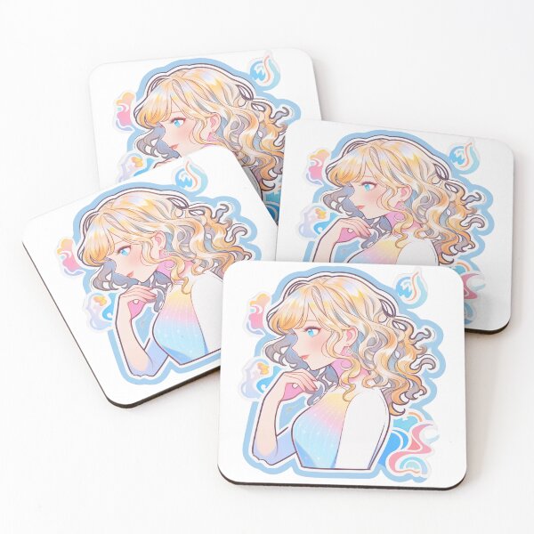 Item preview, Taylor Swift-inspired Japanese manga comic portrait digital art designed and sold by WILSONCSB.