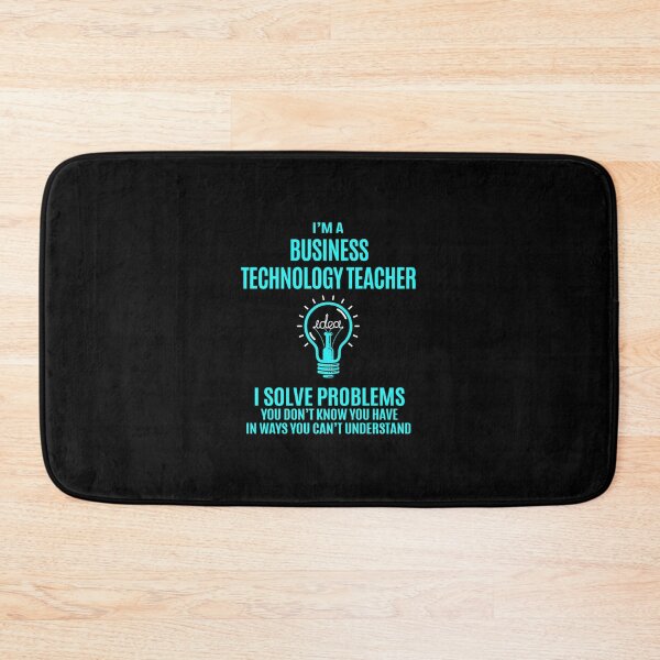 Item preview, Business Technology Teacher - I Solve Problems designed and sold by alphatinost.