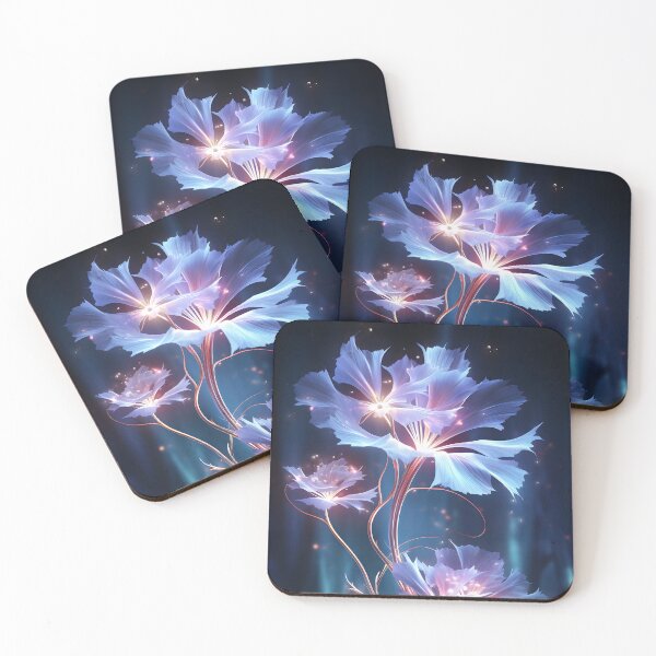 Item preview, Beautiful Blue Flower Enchantment designed and sold by Cr-AI-tive.