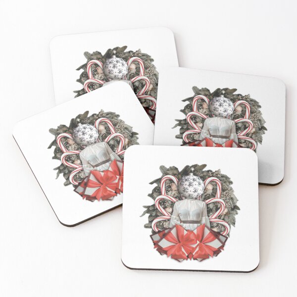 Item preview, Festive Cheer Spirit Collage Print designed and sold by Julia Sol.
