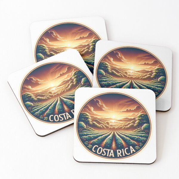 Item preview, Costa Rica Coffee Plantation Sunset designed and sold by NeatSplash.