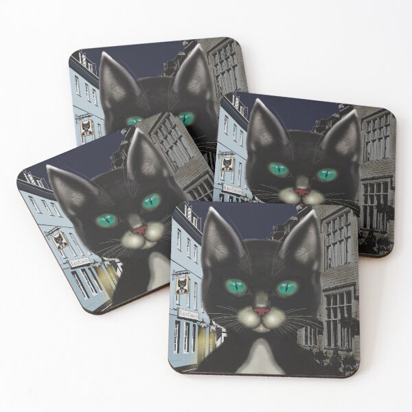 Item preview, The Curious Cat about Town  designed and sold by KateVanFloofno1.