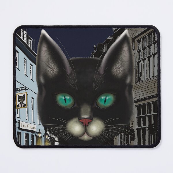Item preview, The Curious Cat about Town designed and sold by KateVanFloofno1.