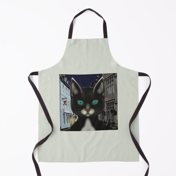 Item preview, The Curious Cat about Town designed and sold by KateVanFloofno1.