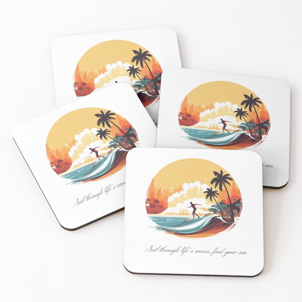 Item preview, Sun-Kissed Serenity: Summer Vibes T-shirt designed and sold by Designhouse297.
