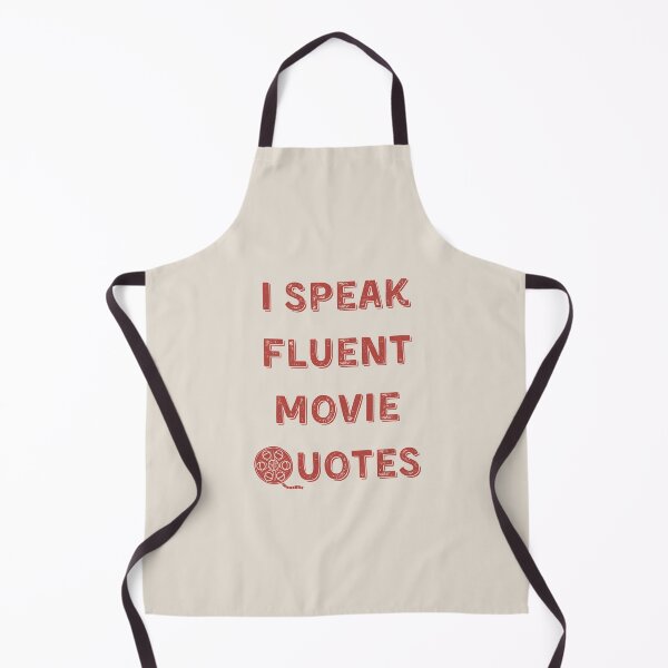 Item preview, Talking Cinema: I speak fluent movie quotes |  designed and sold by GiveMeMood.