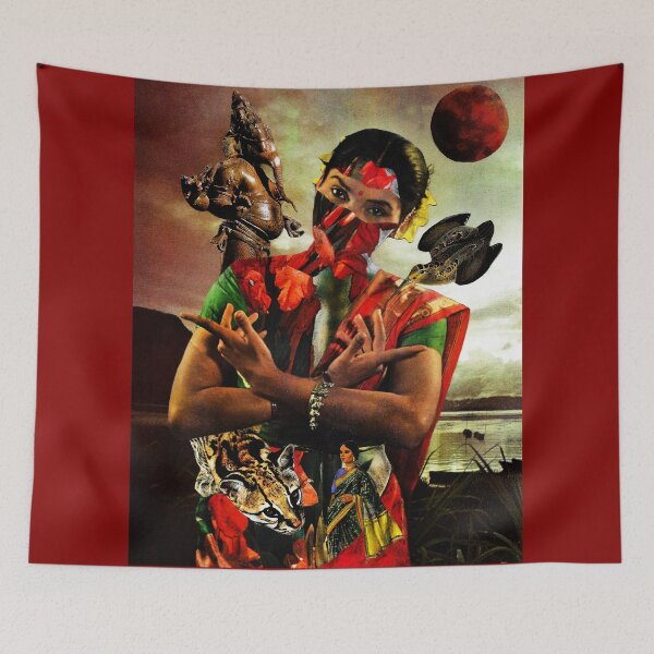 Item preview, India Diwali Ganesha Yoga Ayurveda Hindu Bollywood designed and sold by Seruni Artworks.