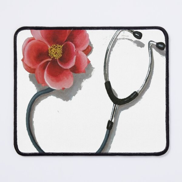 Item preview, Flower stethoscope  designed and sold by unicornunicorn.