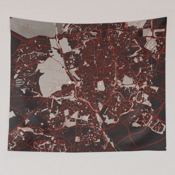 Item preview, Madrid City Map of Spain - Vector designed and sold by deMAP.