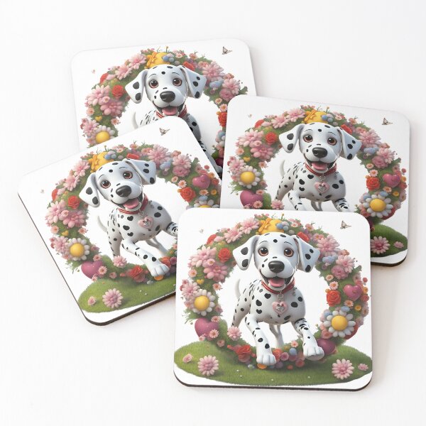 Item preview, Cute playful Dalmatian designed and sold by Kaleddis.