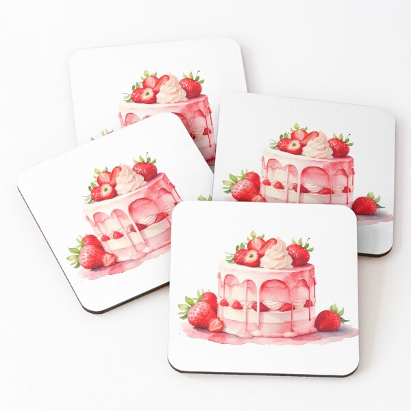 Item preview, Strawberries cream cake designed and sold by Jayjaynaenae.