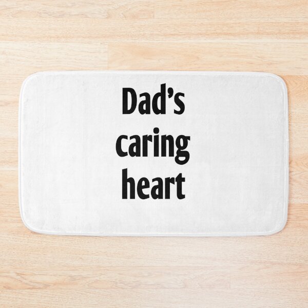 Item preview, dad's caring heart  designed and sold by MKshoper.