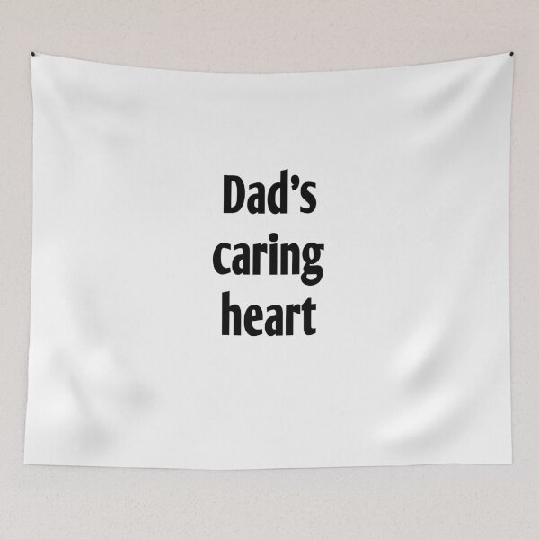 Item preview, dad's caring heart  designed and sold by MKshoper.