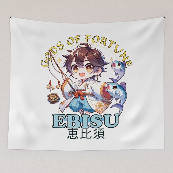 Artikelvorschau, Ebisu Luck & Prosperity T-Shirt entworfen und verkauft von YokujinDesign.