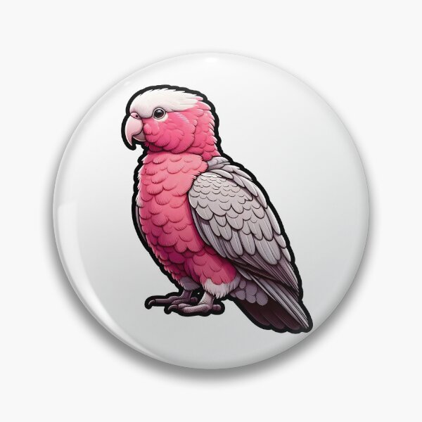 Item preview, Pink Galah - Cockatoo designed and sold by Truck Stop One.